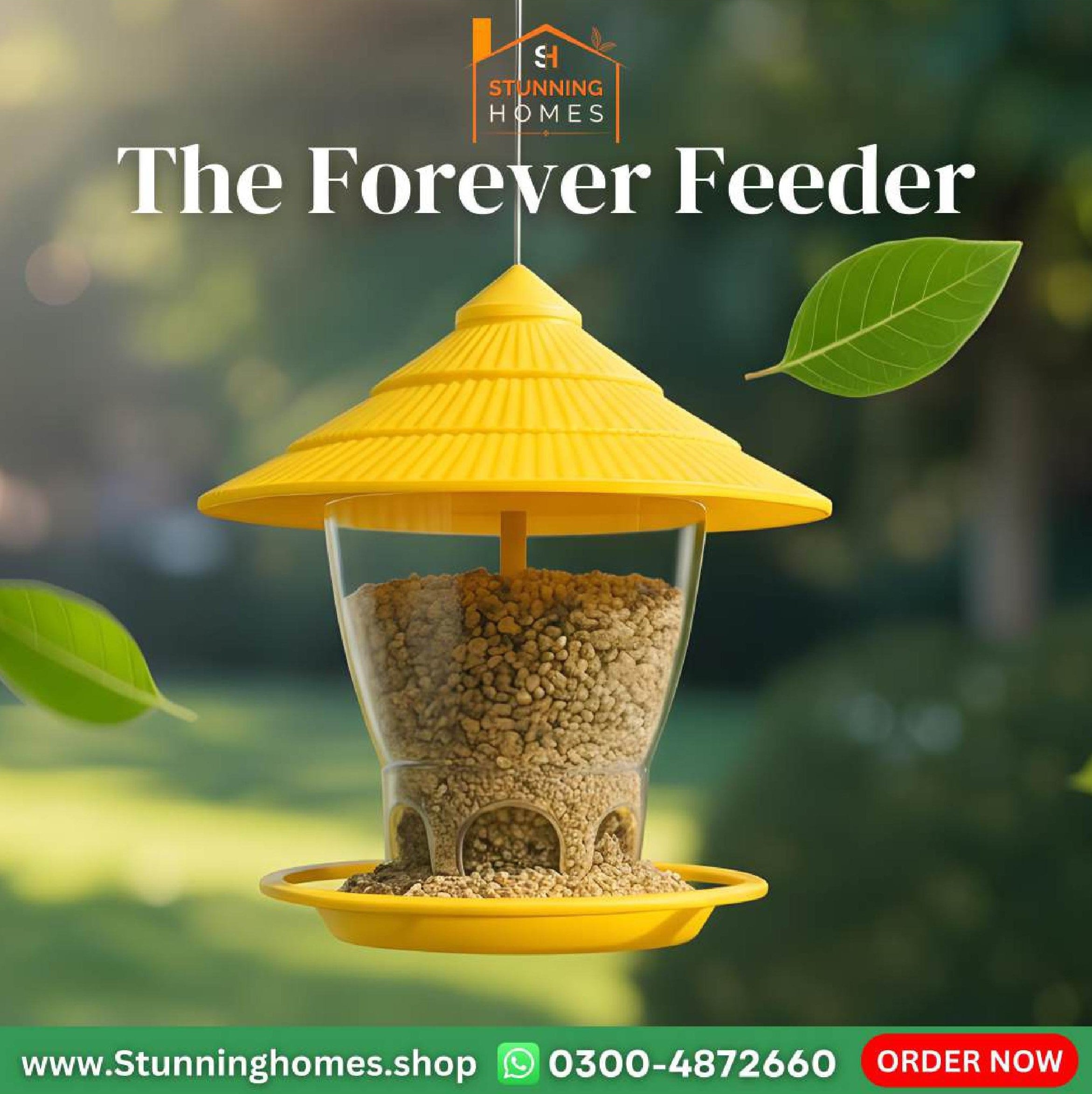 Birds Feeder - Water Dispenser