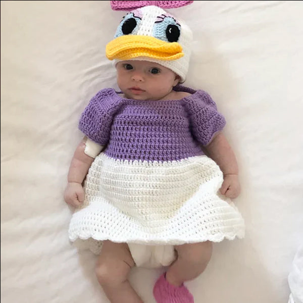 Handmade Baby Dress Duck Style (3 Piece Set)